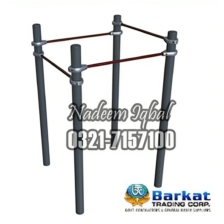 outdoor square chin up bar sets