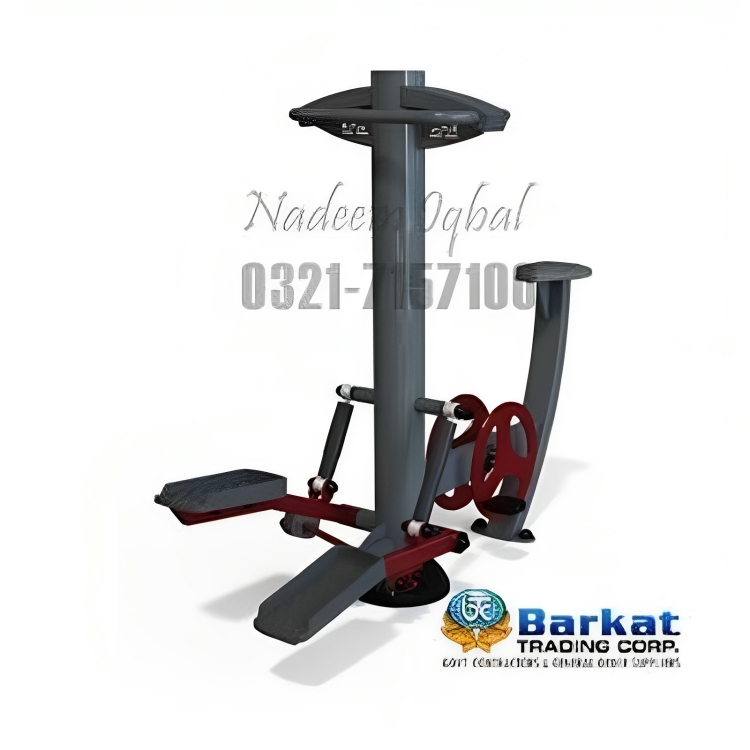 Outdoor stepper and exercise bike